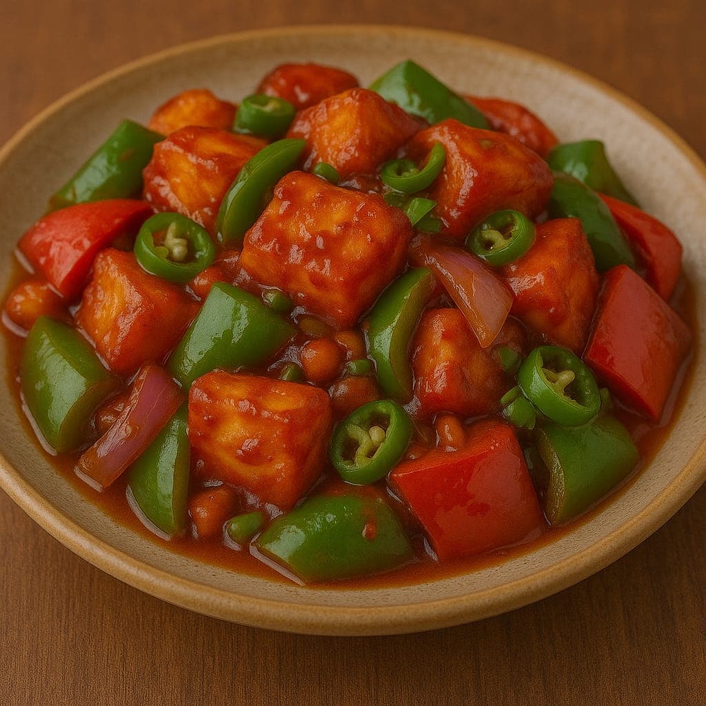 Chilli paneer