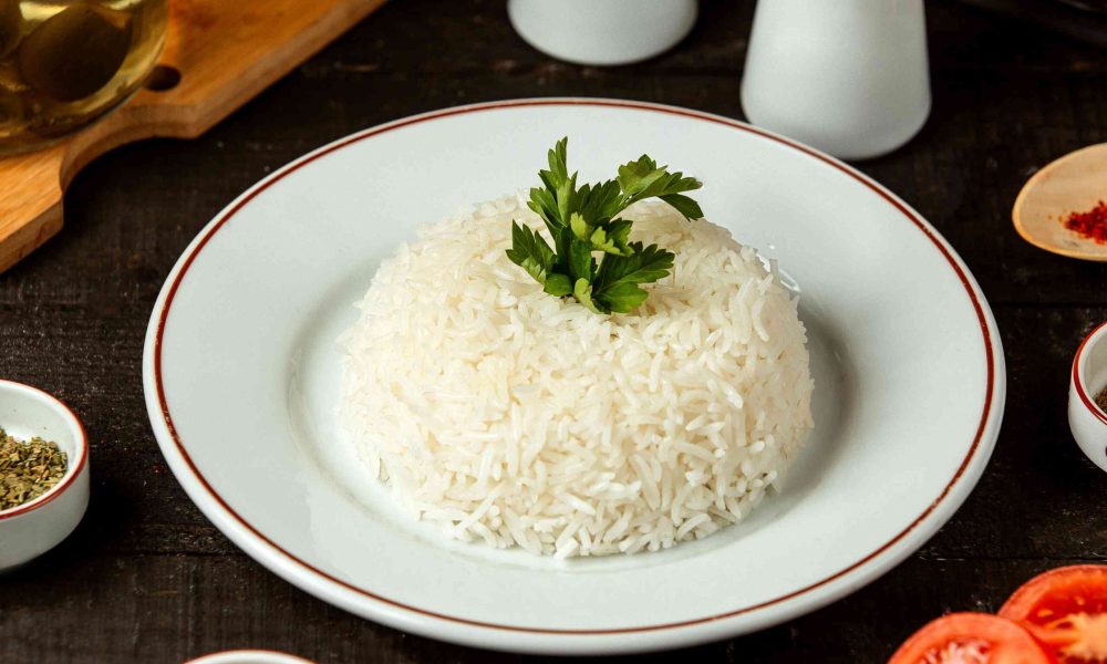 Plain rice